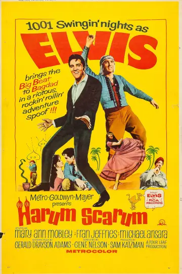 Plakat do filmu "Harum Scarum" #1116284