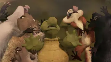 Zasłona do filmu "Skok przez płot" #1642707