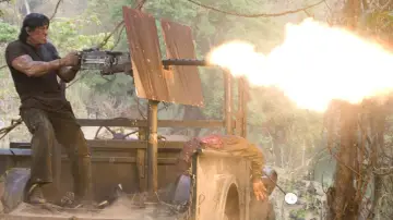Zasłona do filmu "John Rambo" #1531127