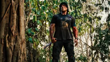 Zasłona do filmu "John Rambo" #1628059