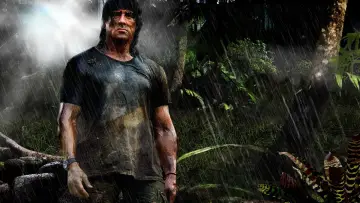 Zasłona do filmu "John Rambo" #268876