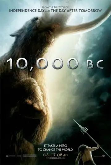 Plakat do filmu "10 000 lat przed naszą erą" #325247