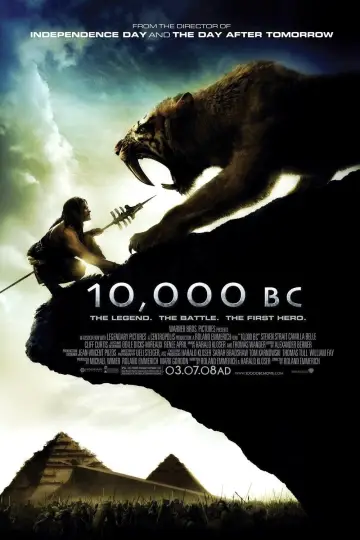 Plakat do filmu "10 000 lat przed naszą erą" #622144