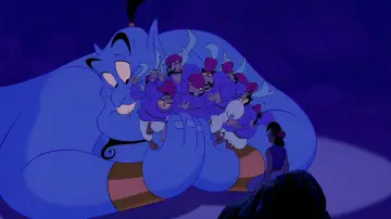 Zasłona do filmu "Aladyn" #605651