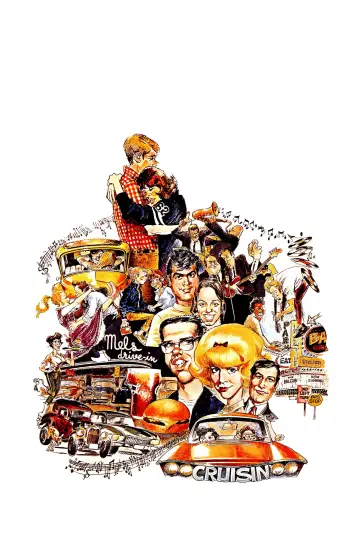 Plakat do filmu "Amerykańskie graffiti" #245056