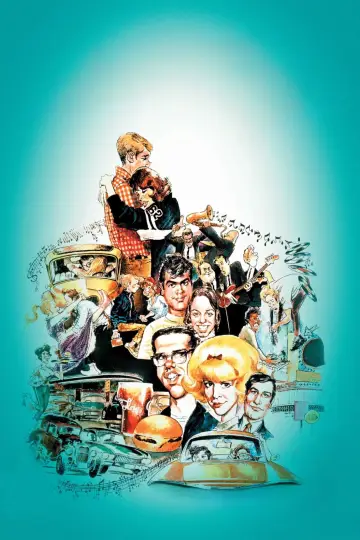 Plakat do filmu "Amerykańskie graffiti" #877902