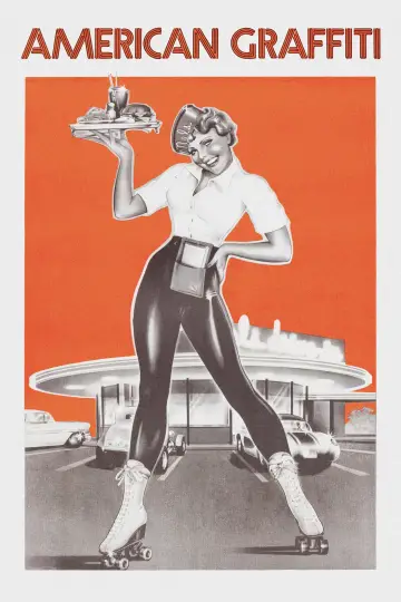 Plakat do filmu "Amerykańskie graffiti" #98320