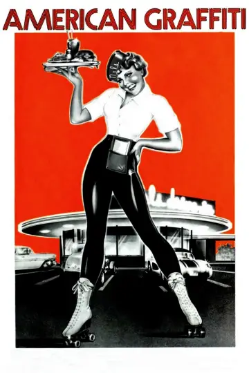 Plakat do filmu "Amerykańskie graffiti" #98328