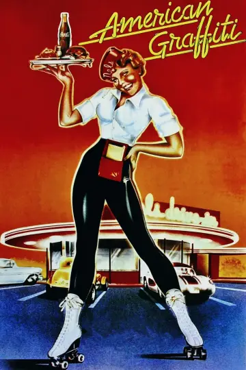 Plakat do filmu "Amerykańskie graffiti" #98330
