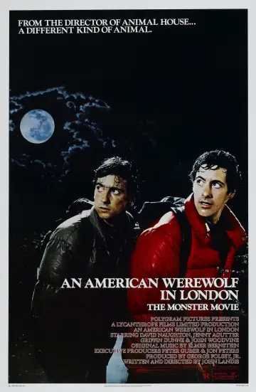 Plakat do filmu "Amerykański wilkołak w Londynie" #1893997