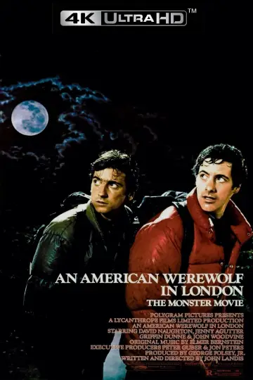 Plakat do filmu "Amerykański wilkołak w Londynie" #50316