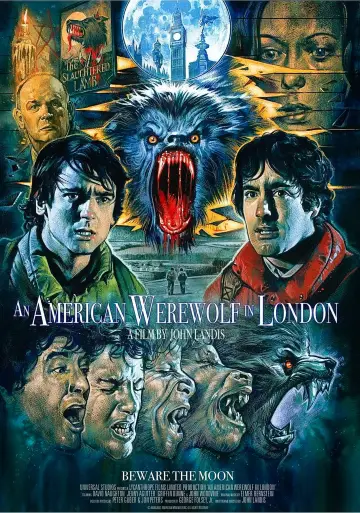 Plakat do filmu "Amerykański wilkołak w Londynie" #50320
