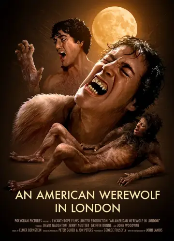 Plakat do filmu "Amerykański wilkołak w Londynie" #50321