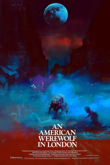 Plakat do filmu "Amerykański wilkołak w Londynie" #50327