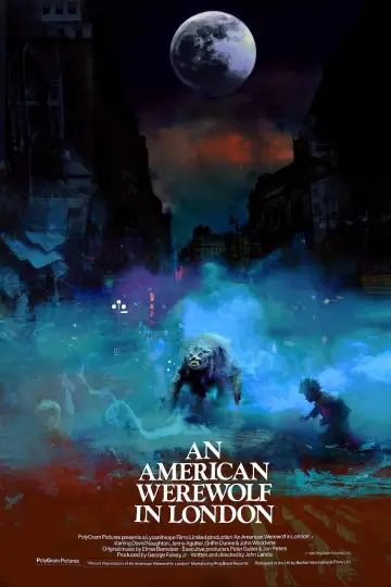 Plakat do filmu "Amerykański wilkołak w Londynie" #50328
