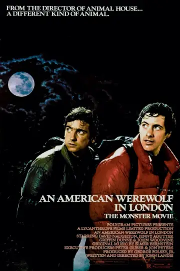 Plakat do filmu "Amerykański wilkołak w Londynie" #50330
