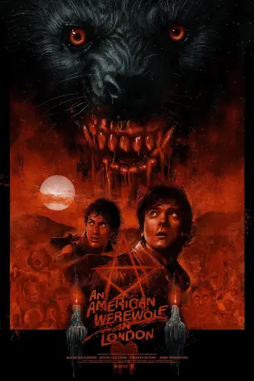 Plakat do filmu "Amerykański wilkołak w Londynie" #50332