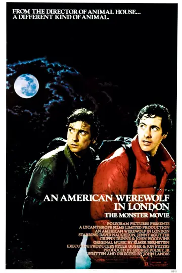 Plakat do filmu "Amerykański wilkołak w Londynie" #50333
