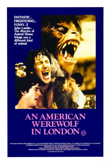 Plakat do filmu "Amerykański wilkołak w Londynie" #50337