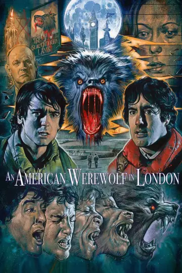 Plakat do filmu "Amerykański wilkołak w Londynie" #701903
