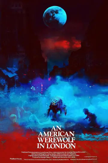 Plakat do filmu "Amerykański wilkołak w Londynie" #701908