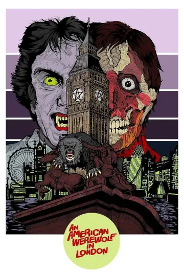 Plakat do filmu "Amerykański wilkołak w Londynie" #701913