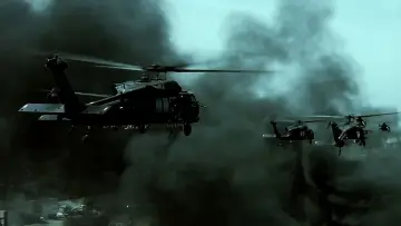 Zasłona do filmu "Helikopter w ogniu" #220901