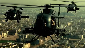 Zasłona do filmu "Helikopter w ogniu" #600916