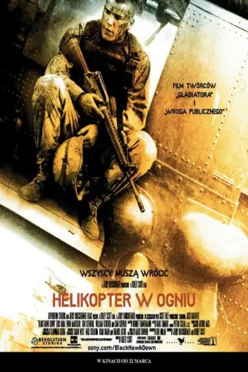 Plakat do filmu "Helikopter w ogniu" #600965