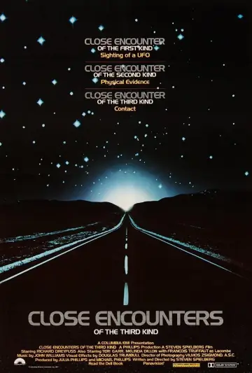 Plakat do filmu "Bliskie spotkania trzeciego stopnia" #221916