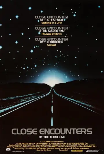 Plakat do filmu "Bliskie spotkania trzeciego stopnia" #221925