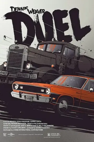 Plakat do filmu "Pojedynek na Szosie" #102240