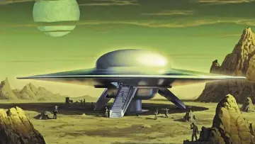 Zasłona do filmu "Zakazana planeta" #1797351
