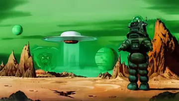 Zasłona do filmu "Zakazana planeta" #1797352