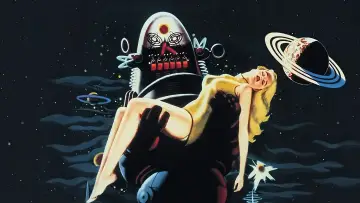 Zasłona do filmu "Zakazana planeta" #1797353