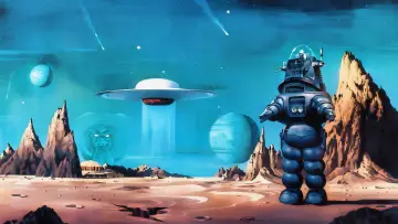 Zasłona do filmu "Zakazana planeta" #1797357