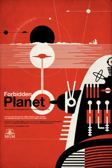 Plakat do filmu "Zakazana planeta" #721236