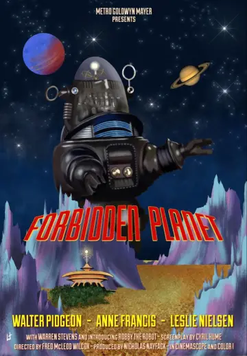 Plakat do filmu "Zakazana planeta" #861519