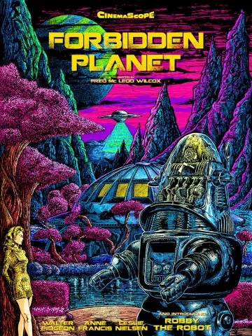 Plakat do filmu "Zakazana planeta" #861520