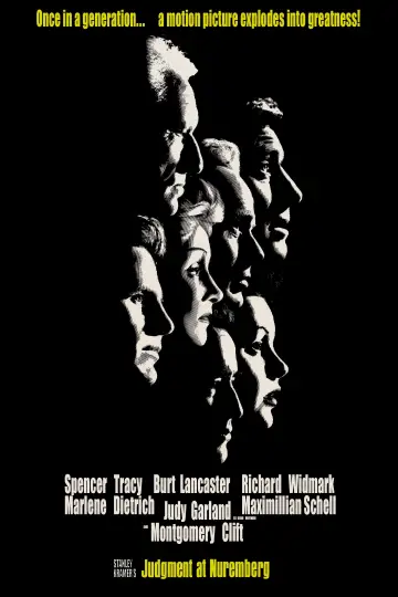 Plakat do filmu "Wyrok w Norymberdze" #157706