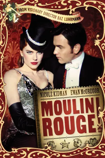 Plakat do filmu "Moulin Rouge!" #132558