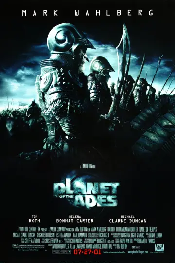 Plakat do filmu "Planeta Małp" #472433