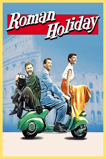 Plakat do filmu "Rzymskie wakacje" #100487