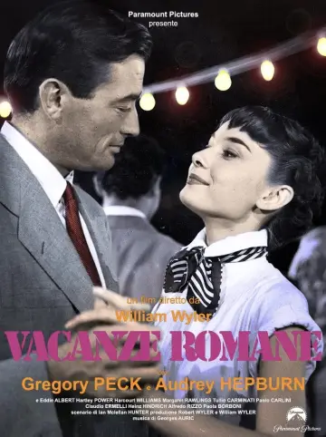 Plakat do filmu "Rzymskie wakacje" #100492
