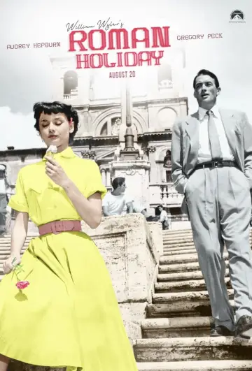 Plakat do filmu "Rzymskie wakacje" #100514