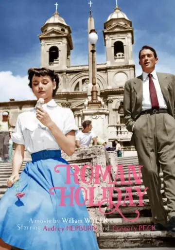 Plakat do filmu "Rzymskie wakacje" #100518