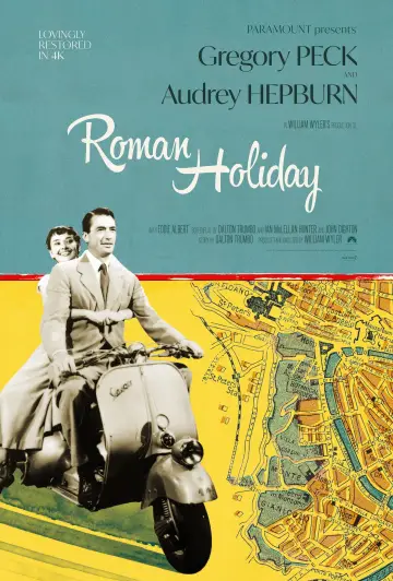 Plakat do filmu "Rzymskie wakacje" #183751