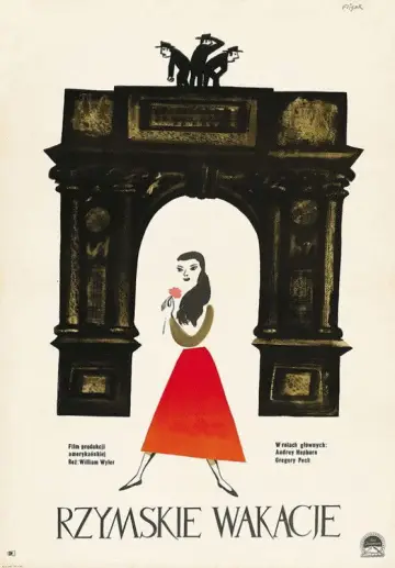 Plakat do filmu "Rzymskie wakacje" #636063