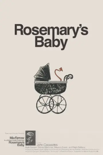 Plakat do filmu "Dziecko Rosemary" #375443