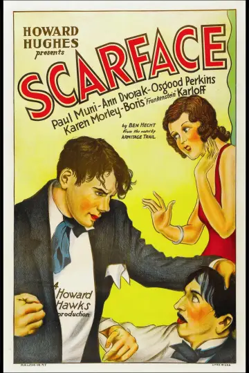 Plakat do filmu "Człowiek z blizną" #213888